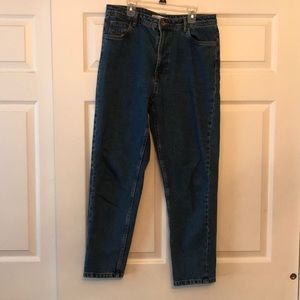 Zara denim mom jean